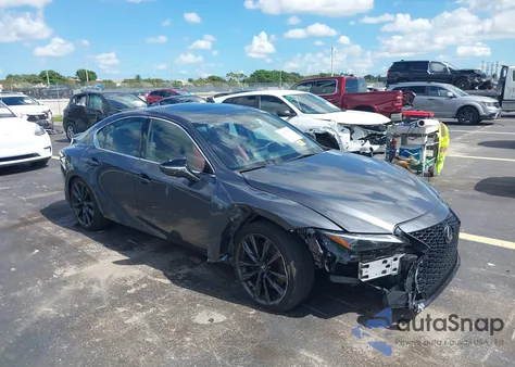 2024 Lexus Is 350 F Sport Design из США, поврежденный, VIN JTHBZ1B26R5079336